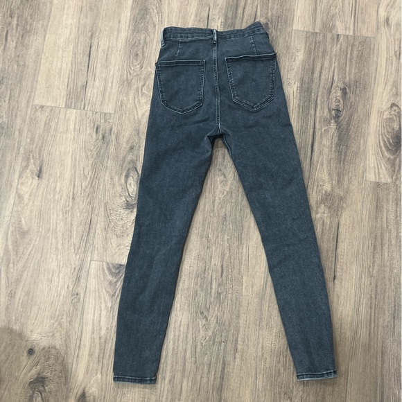 Zara Anthracite Grey Elastic Jeggings - Picture 5 of 10